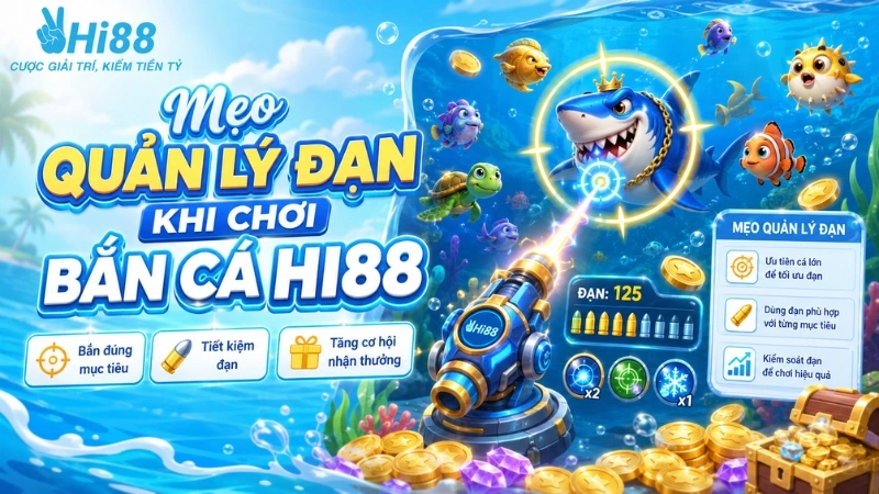 Mẹo Quản Lý Đạn Khi Chơi Bắn Cá HI88
